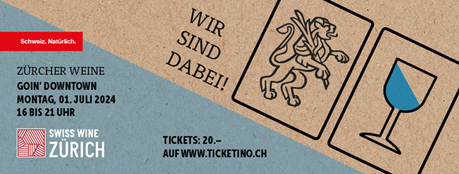 Zürcher Weine goin’ downtown